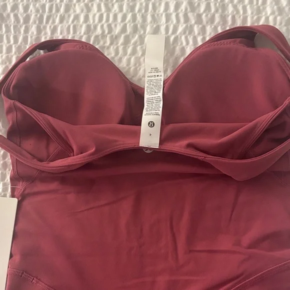 Lululemon Align 6 Bodysuit NWT With Built In Bra A/B